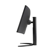 Side view of the monitor with a tilt angle of +20 degrees