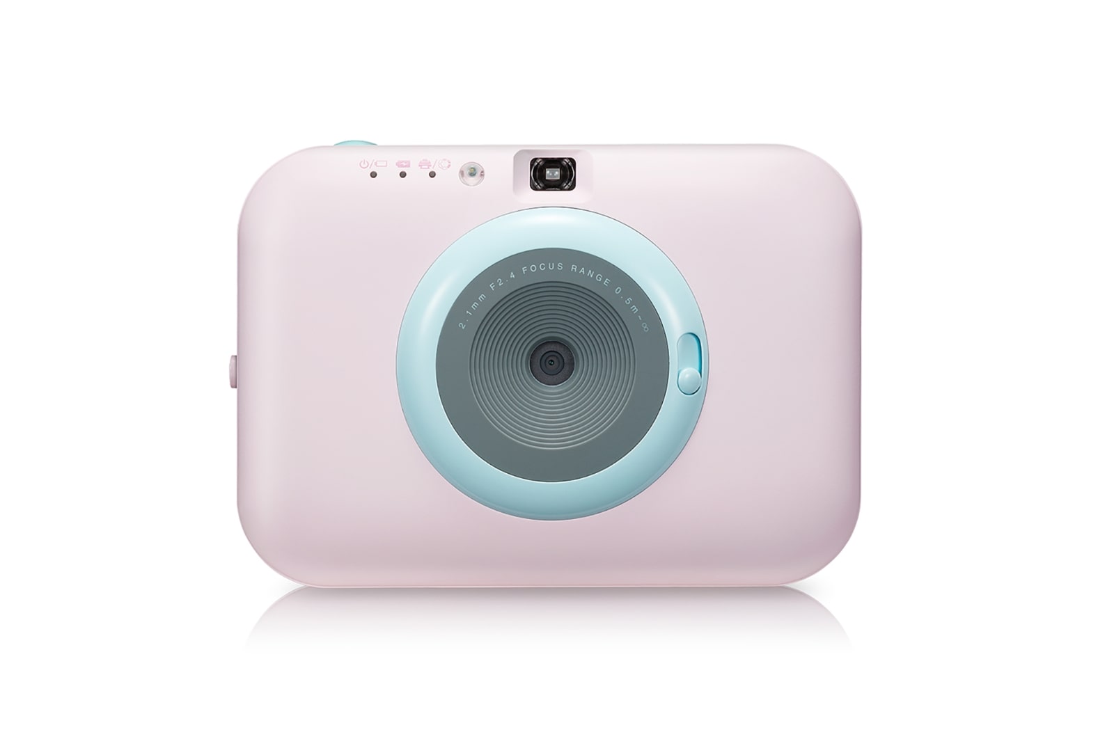 Front view of LG Pocket Photo Snap PC389P