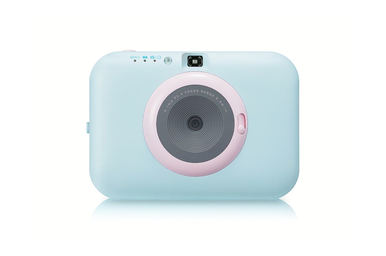 Front view of LG Pocket Photo Snap PC389S