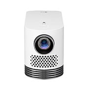 Front view of Laser Full HD CineBeam Portable Projector HF80JG