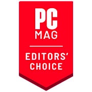 PCMag - Editors' Choice* award logo