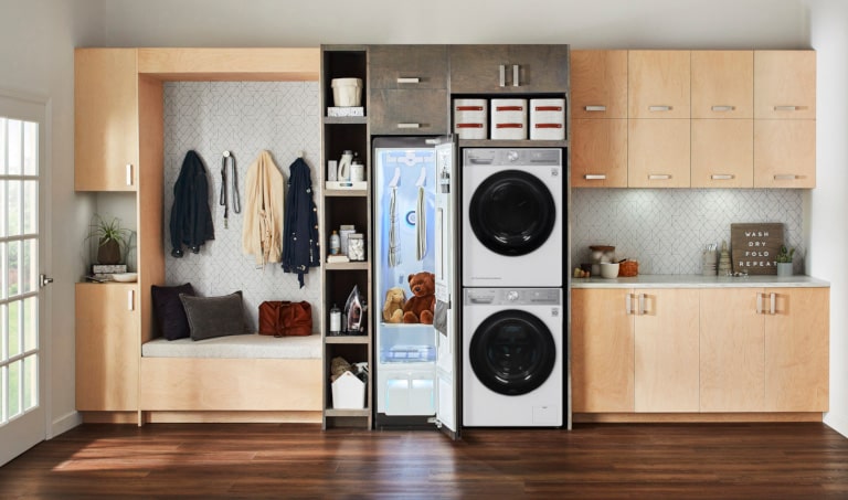 Treat your clothes with the utmost care with LG's Ultimate Laundry Room.1