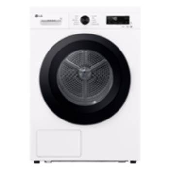 Front view of 8kg Heat Pump Tumble Dryer Series 2, White RHX1008NWK