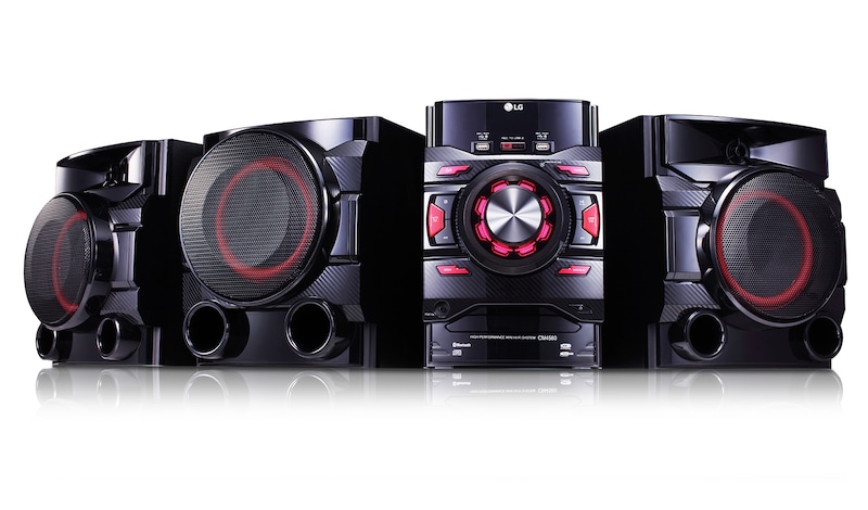 LG LOUDR CM4560 700W Hi Fi System, CM4560