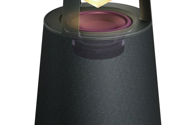 Image showing Glass fiber woofer unit in the middle of XBOOM 360.