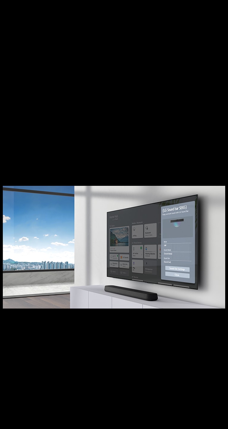 LG USE6S Soundbar USE6S LG UK