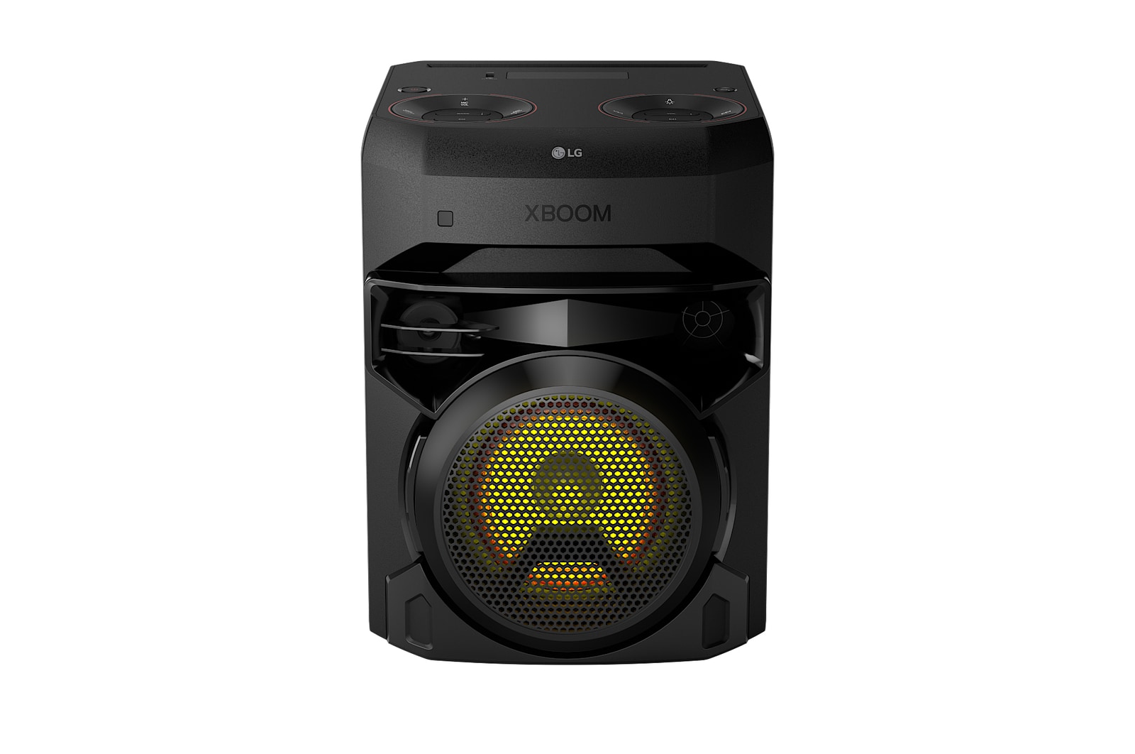 45 degree top view with yellow lighting
