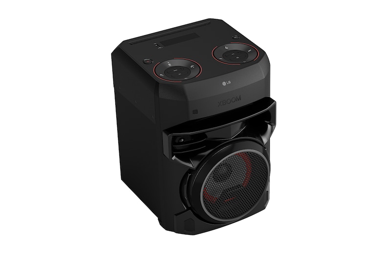 46 degree top view with left side forward