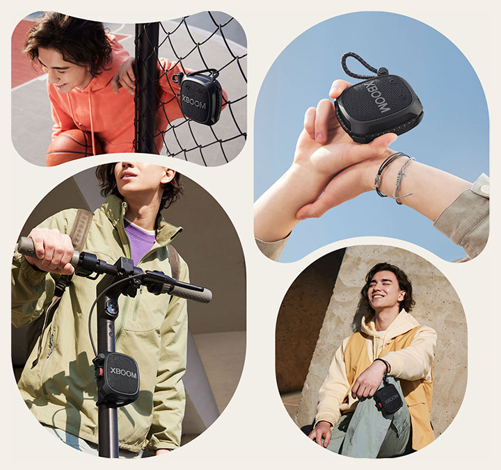 LG XBOOM Go XG2 Portable Bluetooth Speaker with Rugged Design