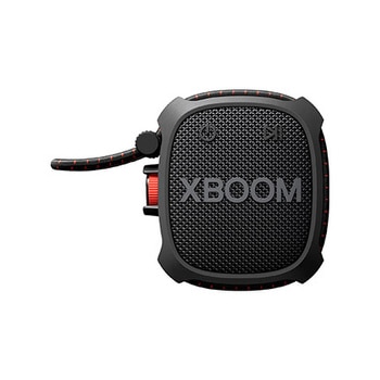 Front view of the LG xboom Go | Portable Bluetooth Speaker | Military Grade & 10-Hour Battery