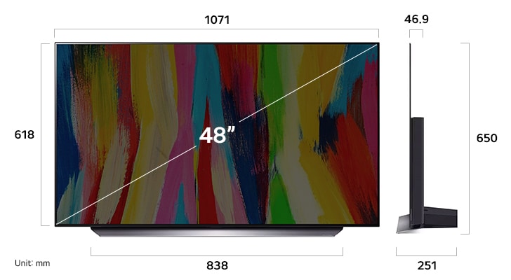 OLED48C24LA