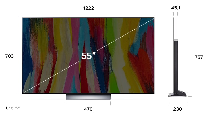 OLED55C24LA