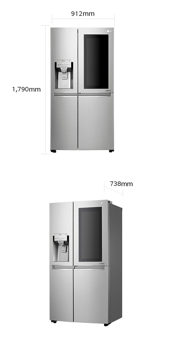 Lg gsx960nsvz fridge shop freezer