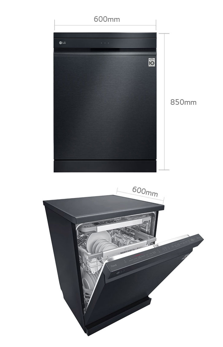 Máquina de Lavar Loiça LG QuadWash™ DF455HMS