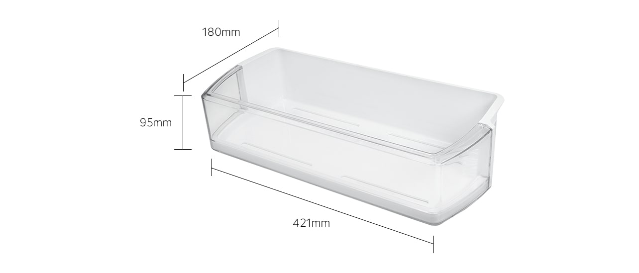 LUTH Premium Profi Parts Kompatibel mit Lg Abdeckung für Schublade Kühlteil Acq88879601 in Kühlgefrierkombination
