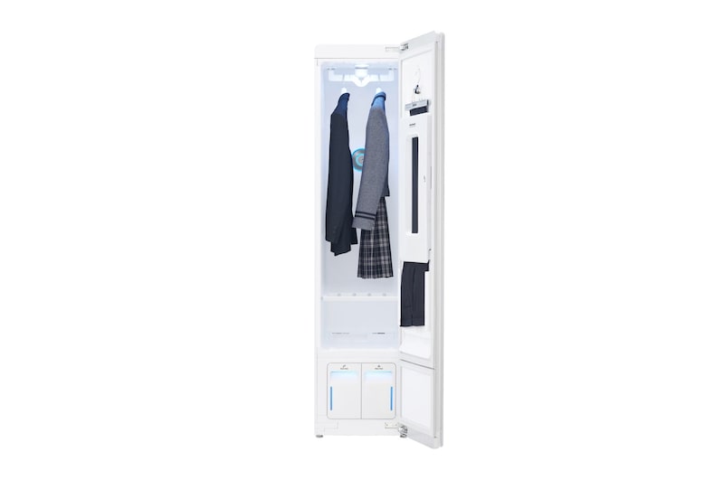 LG Styler Steam Wardrobe with ThinQ™ | 3 Hangers, White, S3WF