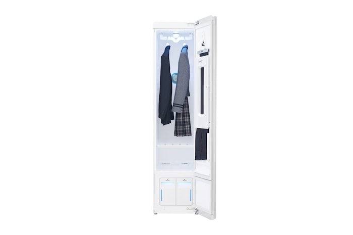 LG Styler Steam Wardrobe with ThinQ™ | 3 Hangers, White, S3WF