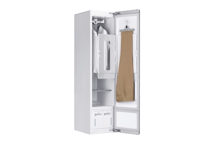 LG Styler Steam Wardrobe with ThinQ™ | 3 Hangers, White, S3WF