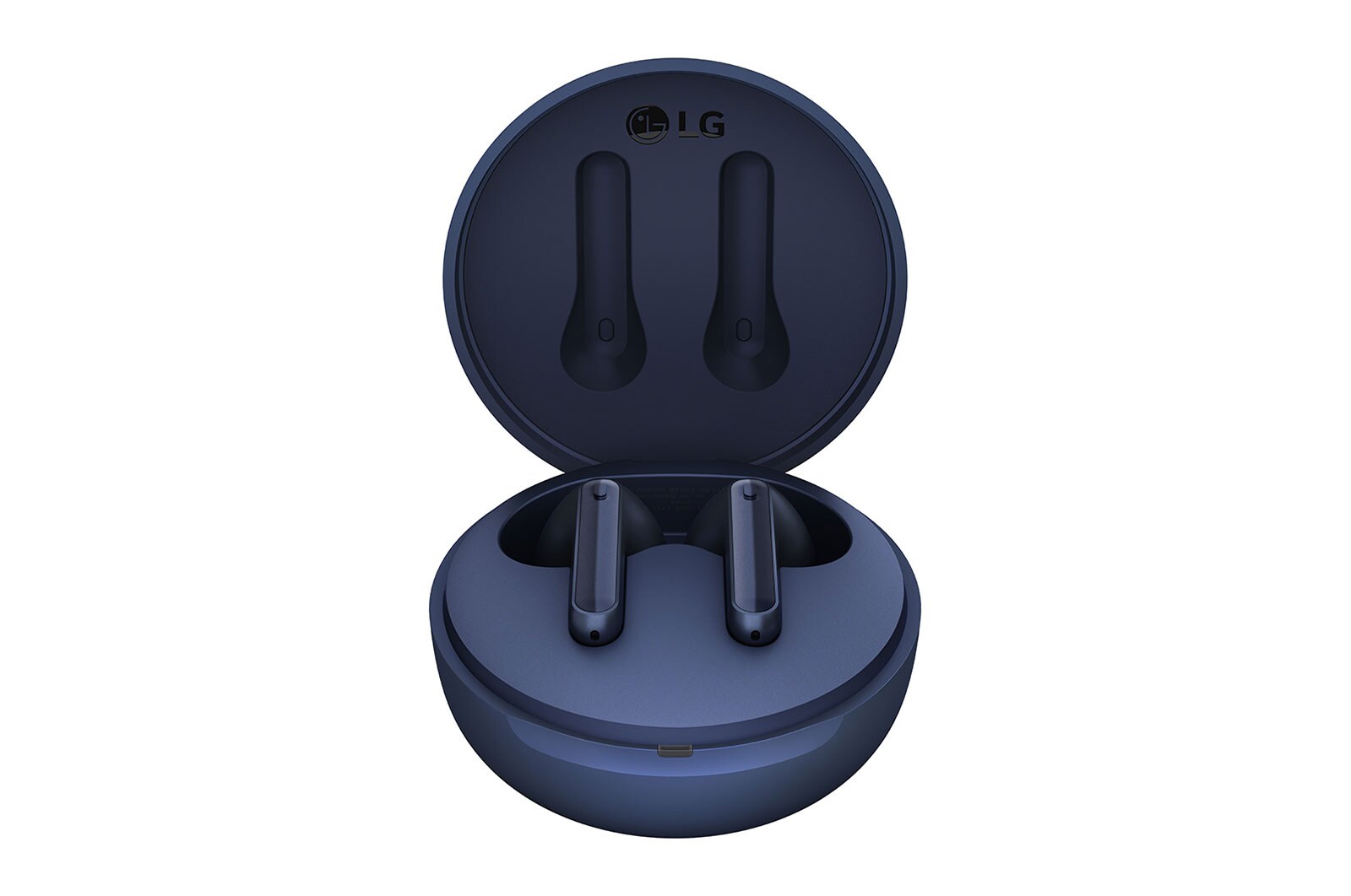 LG TONE Free UFP3 - True Wireless Bluetooth Earbuds, The box opens from the top when the mood lighting is on., TONE-UFP3