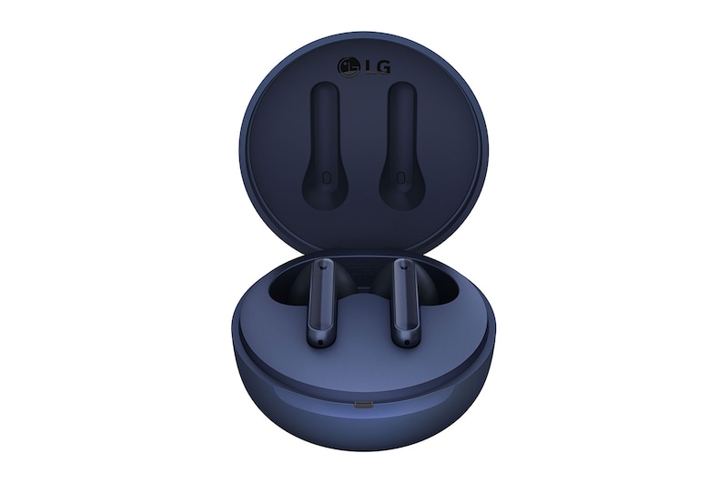 LG TONE Free UFP3 - True Wireless Bluetooth Earbuds, The box opens from the top when the mood lighting is on., TONE-UFP3