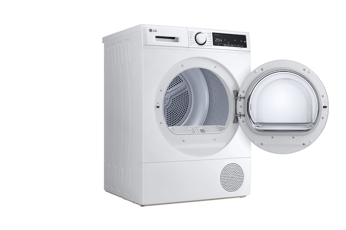LG 8kg Heat Pump Tumble Dryer A++, White, FDT208W