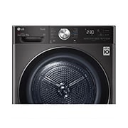 LG Eco Hybrid™ Heat Pump Tumble Dryer | 9kg | A+++ | Black Steel, FDV1109B