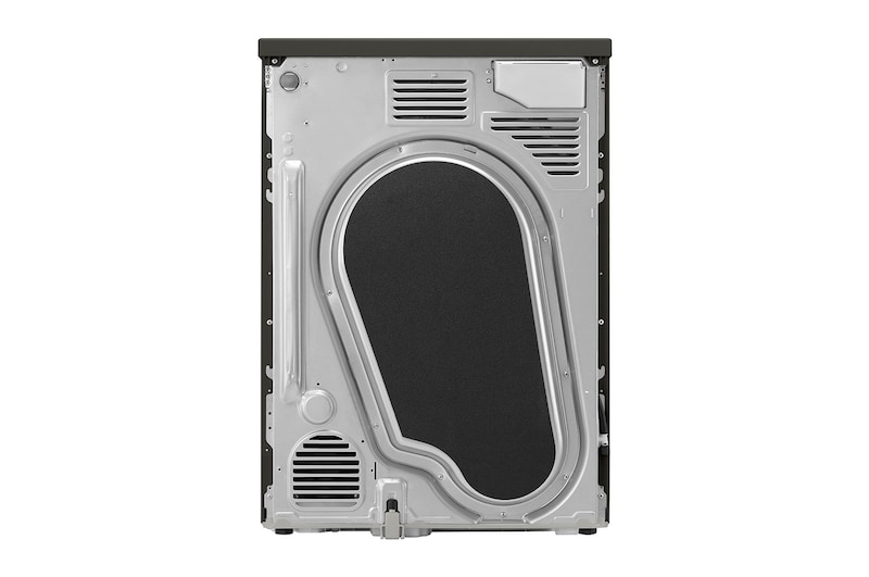 LG 9kg DUAL Inverter HeatPump Dryer Black Steel A+++, FDV1109B