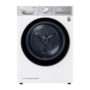 Front view of 9kg DUAL Inverter HeatPump Dryer White A+++(FDV1109W)