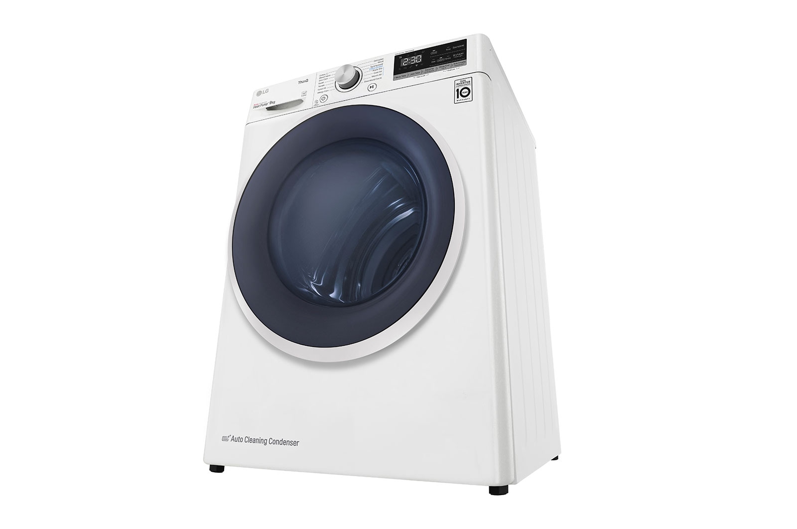 LG 9kg DUAL Inverter HeatPump Dryer White A++, FDV309W