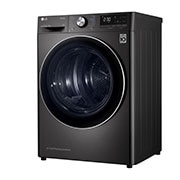 LG 9kg DUAL Inverter HeatPump Dryer Black Steel A+++, FDV909B