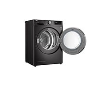 LG 9kg DUAL Inverter HeatPump Dryer Black Steel A+++, FDV909B