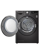 LG 9kg DUAL Inverter HeatPump Dryer Black Steel A+++, FDV909B