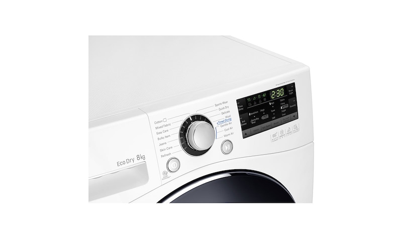 LG 8kg Tumble Dryer with Heat Pump Technology, RC8055AH3M
