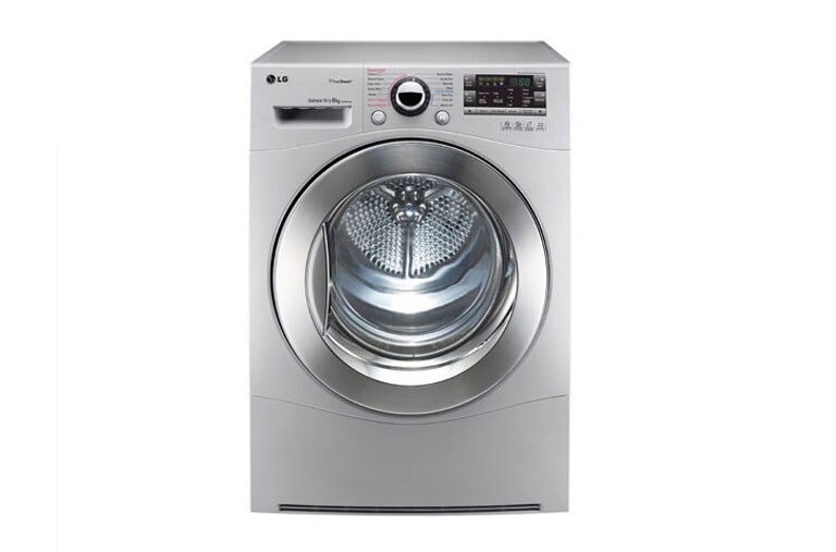 Front view of 8KG TUMBLE DRYER WITH TRUESTEAM™ TECHNOLOGY RC8066CS2Z