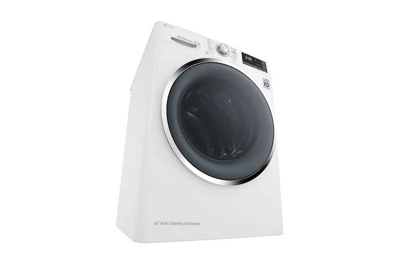 LG Eco Hybrid™ RC80U2AV2W 8Kg  Heat Pump Tumble Dryer – A+++, RC80U2AV2W