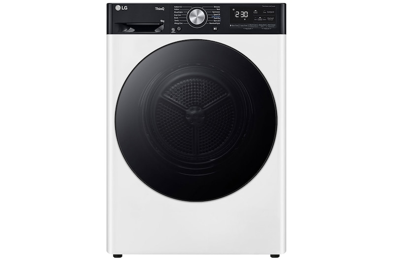 LG 9kg DUAL Inverter Heat Pump™ Tumble Dryer, White, FDV909WN