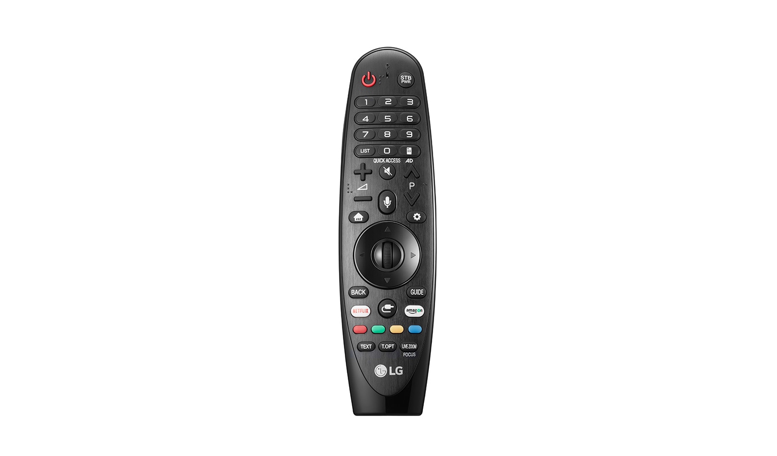 Front view of AVAILABLE ON SELECTED 2018 LG SMART TVS AN-MR18BA