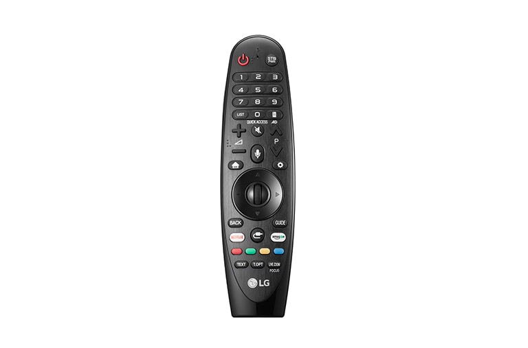 Front view of AVAILABLE ON SELECTED 2018 LG SMART TVS AN-MR18BA
