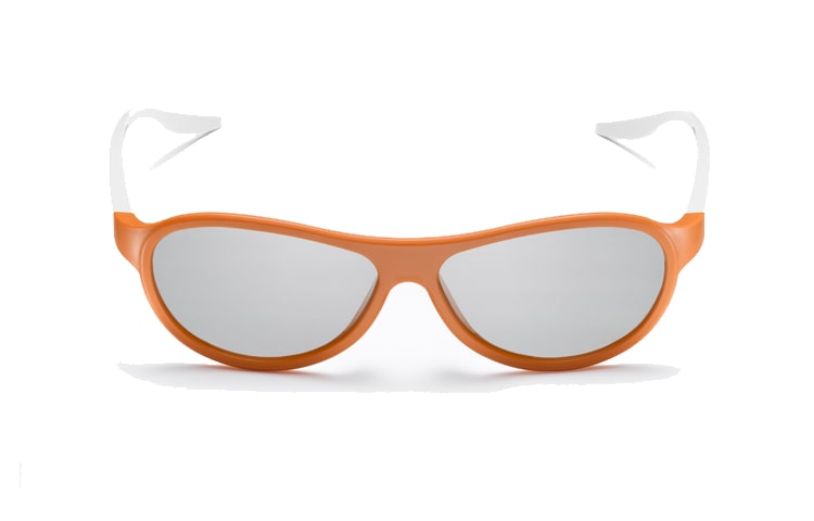 Front view of Dual Play Glasses for 2012 LG CINEMA 3D TV AG-F310DP