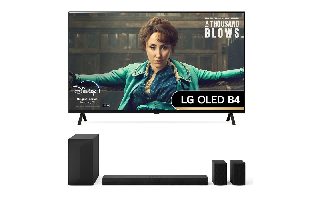 77" LG OLED B46 and US60TR LG Soundbar