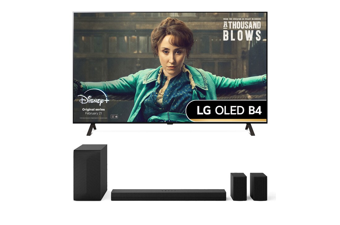 77" LG OLED B46 and US60TR LG Soundbar