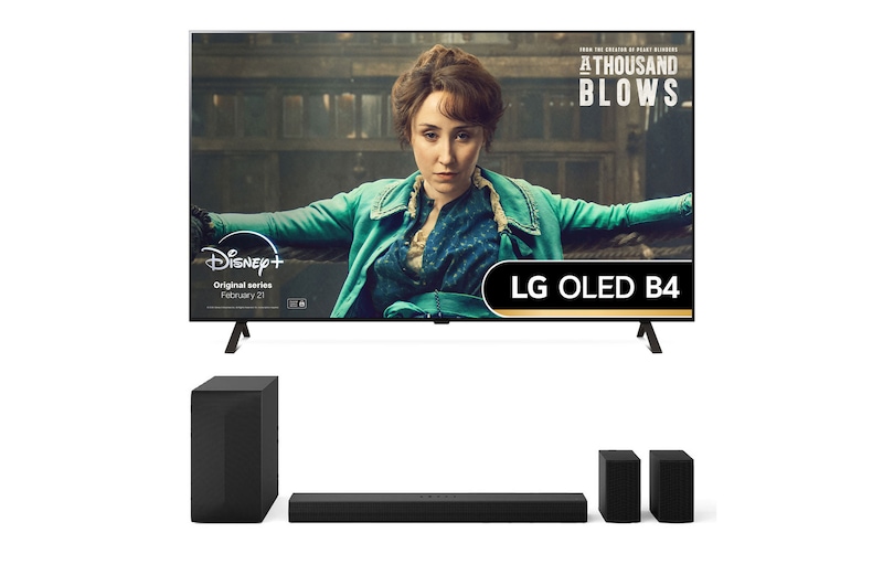 77" LG OLED B46 and US60TR LG Soundbar