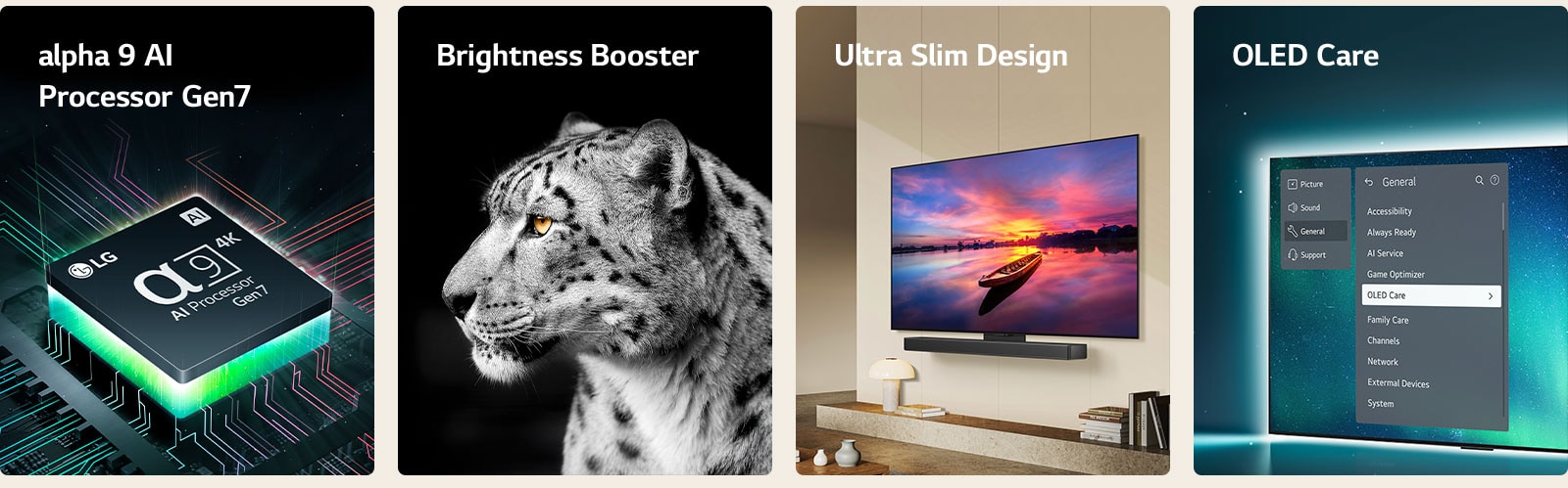 De ce să alegi un televizor LG OLED AI?