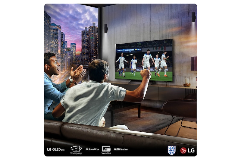 LG 48 inch LG OLED evo AI C4 4K Smart TV 2024, OLED48C46LA