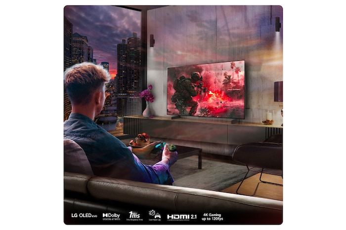 LG 42 inch LG OLED evo AI C4 4K Smart TV 2024, OLED42C44LA