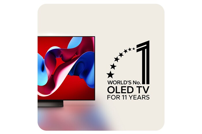 world No.1 OLED TV