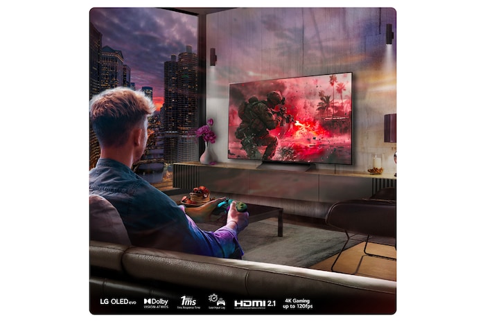 LG 55 inch LG OLED evo AI C4 4K Smart TV 2024, OLED55C46LA