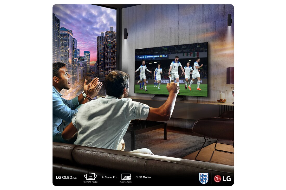 LG 55 inch LG OLED evo AI C4 4K Smart TV, OLED55C46LA