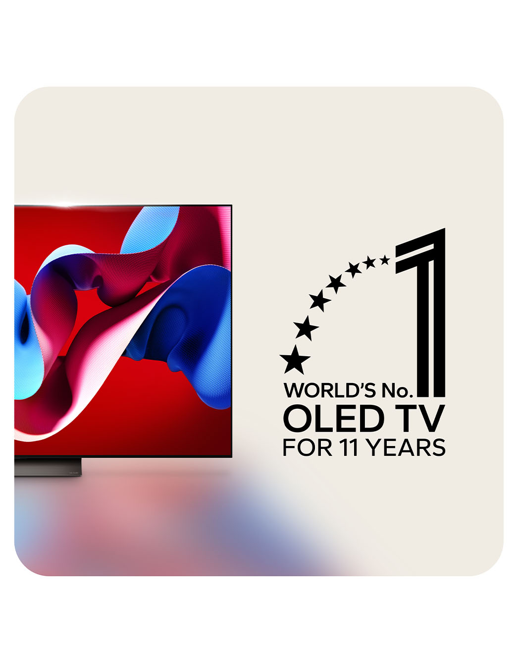65 inch LG OLED AI C4 4K Smart TV 2024 - OLED65C44LA.AEK | LG UK