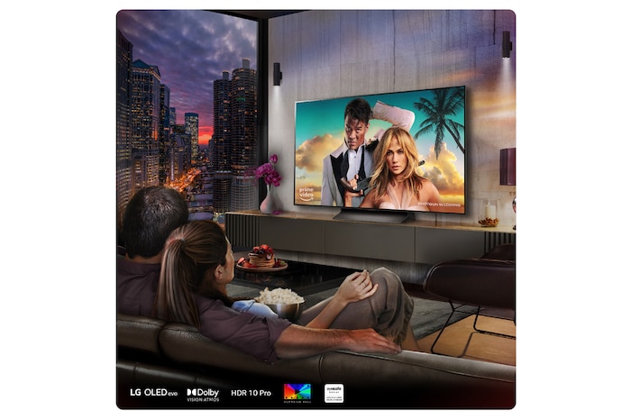 LG 65 inch LG OLED evo AI C4 4K Smart TV 2024, OLED65C45LA